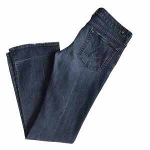 7FAM Seven 7 For All Mankind Jeans Womens 32 x 33 Bootcut A Pocket Low Rise SFAM